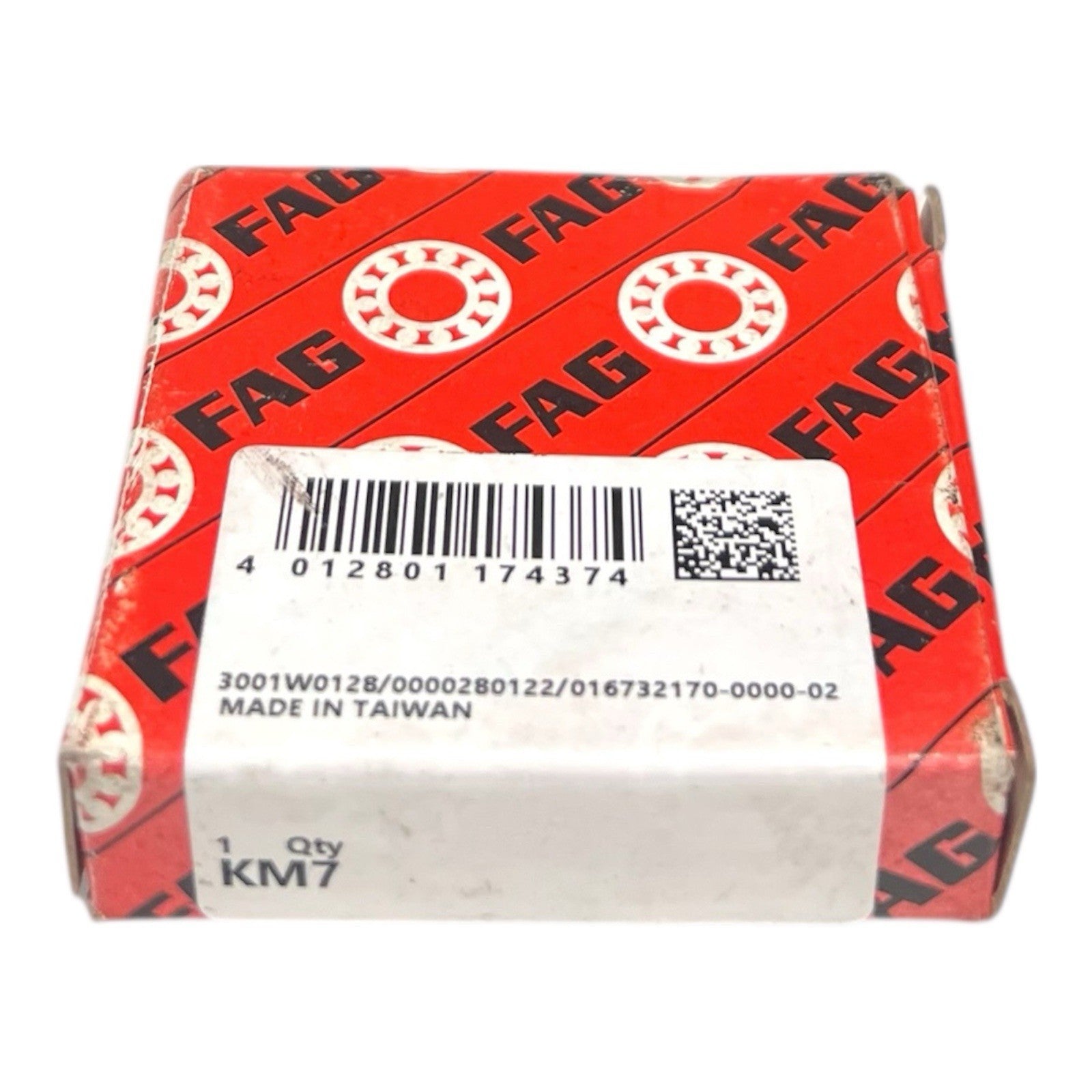 1x FAG KM7 Nutmutter 35x52x8 mm Wellenmutter