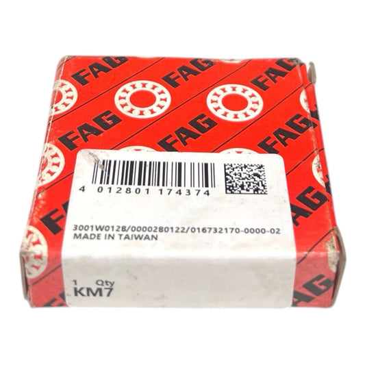 1x FAG KM7 Nutmutter 35x52x8 mm Wellenmutter