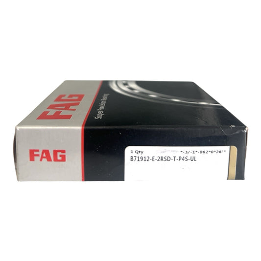 1x FAG B71912-E-2RSD-T-P4S-UL Spindellager 60x85x13 mm Kugellager