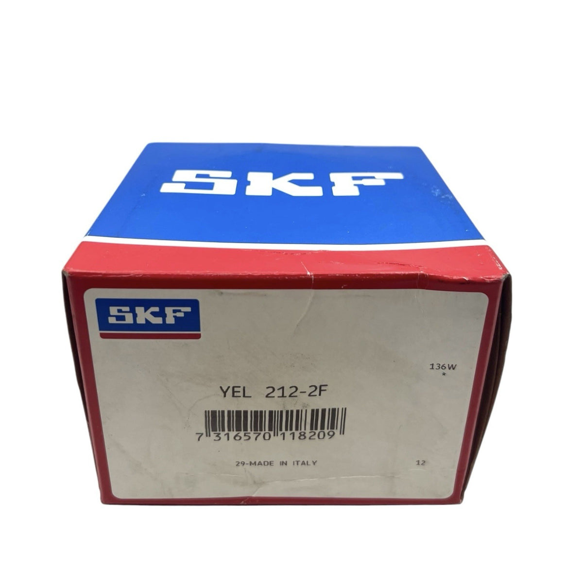 1x SKF YEL 212-2F Spannlager 60x110x77,8 mm YEL212-2F Kugellager