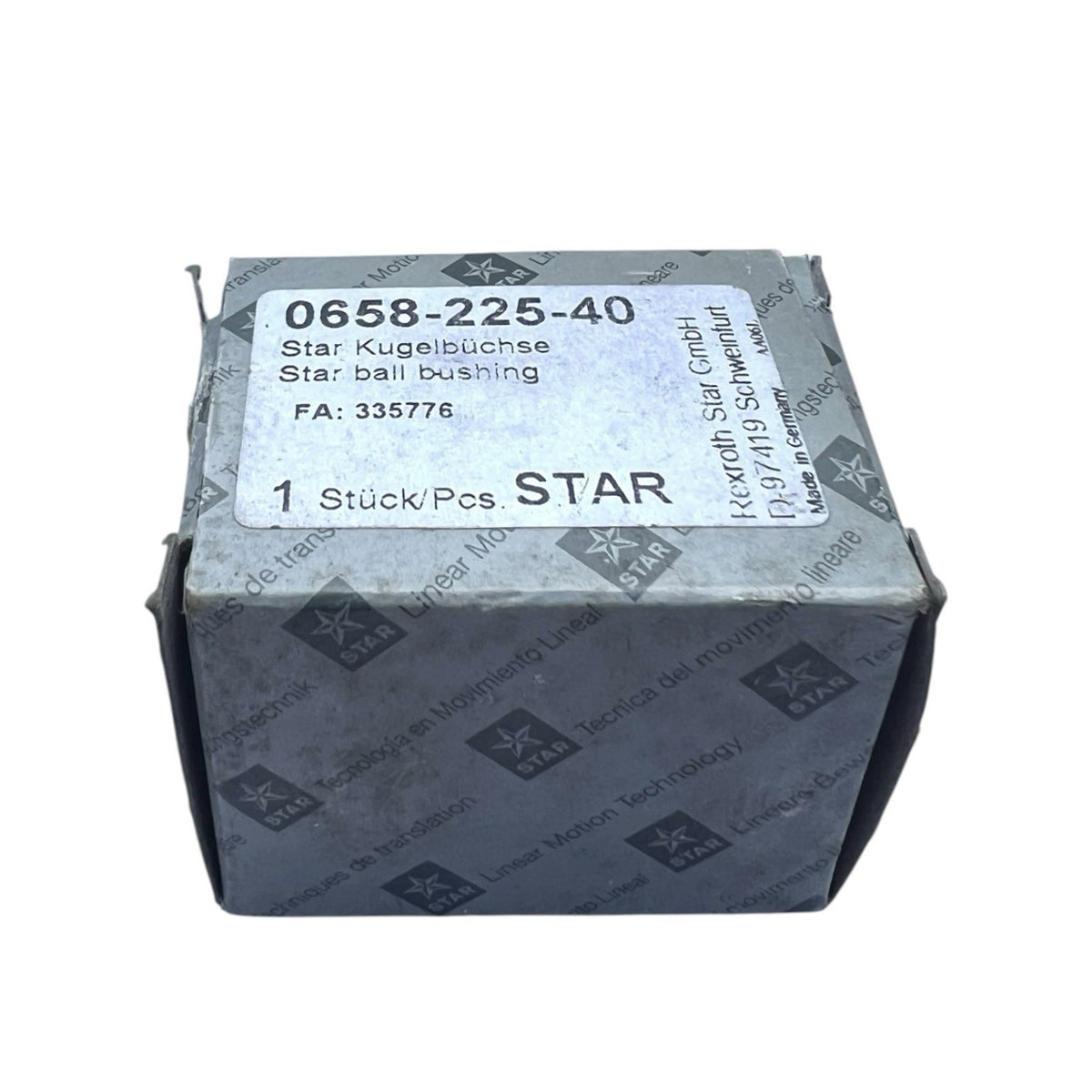 1x STAR 0658-225-40 Kugelbuchse 25x35x40 mm Kugellager