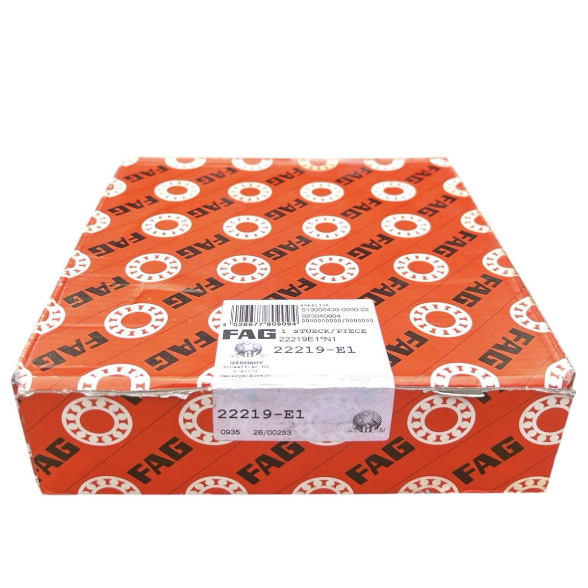 1x FAG 22219-E1 Pendelrollenlager 95x170x43 mm X-Life Kugellager