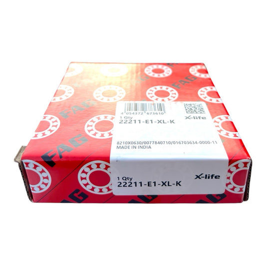 1x FAG 22211 E1-XL-K  Pendelrollenlager 55x100x25 mm X-life konisch Kugellager