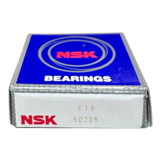 1x NSK E15 Schulterkugellager 15x35x8 mm E 15 Messingkäfig 11 Kugeln