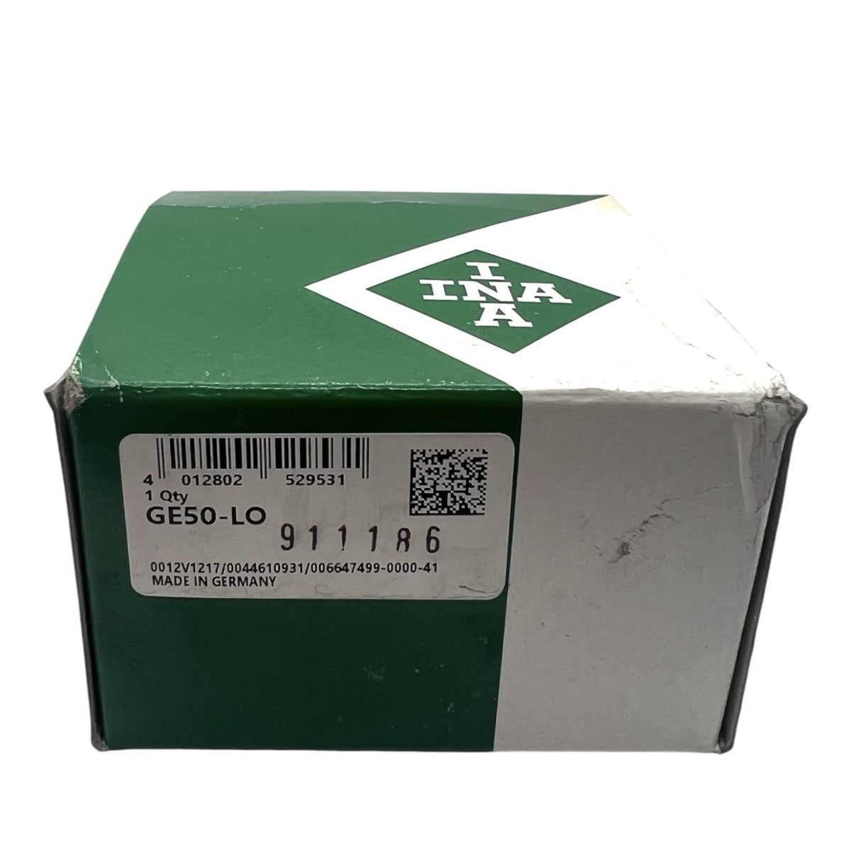 1x INA GE50-LO Gelenklager 50x75x50 mm Kugellager