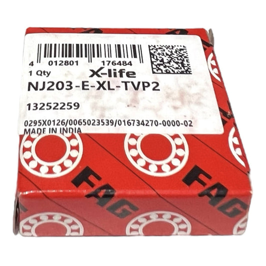 1x FAG NJ203-E-XL-TVP2 Zylinderrollenlager 17x40x12 mm Kugellager