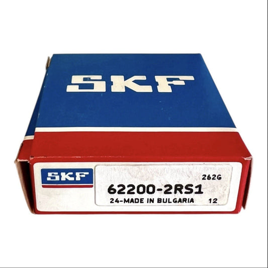 1x SKF 62200-2RS1 Rillenkugellager 10x30x14 mm Kugellager