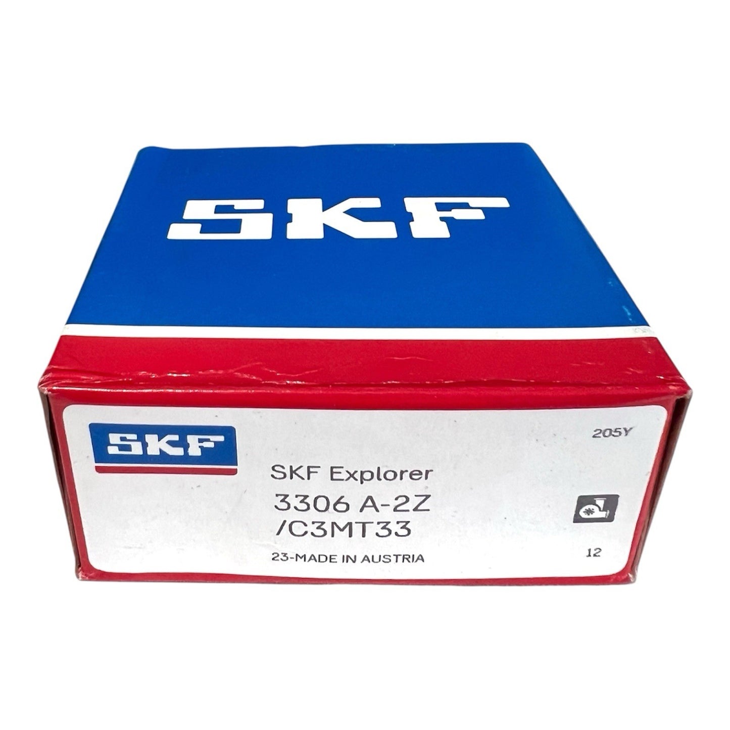 1x SKF 3306 A-2Z/C3MT33 Schrägkugellager 30x72x30,2 mm Kugellager