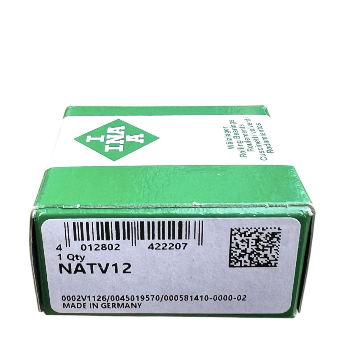 1x INA NATV12 Nadellager 12x32x15 mm Kugellager
