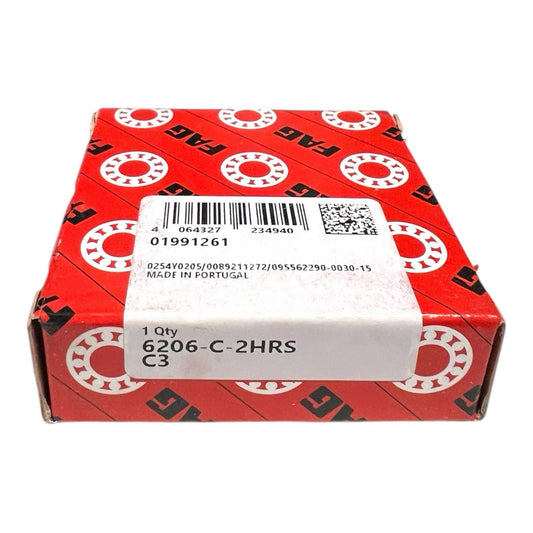 1x FAG 6206-C-2HRS-C3 Rillenkugellager 30x62x16 mm X-Life Kugellager