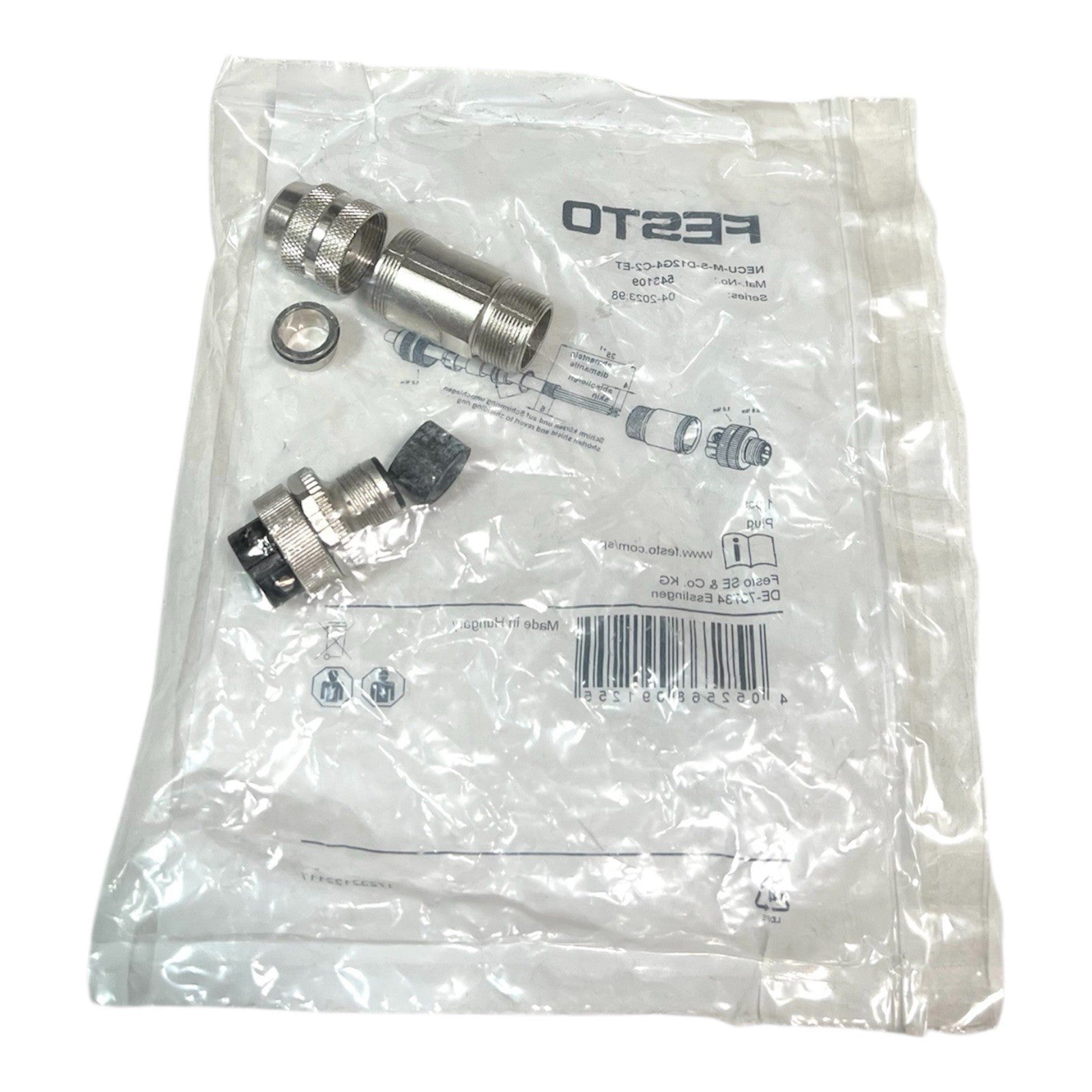 1x Festo NECU-M-S-D12G4-C2-ET Stecker Nr. 543109