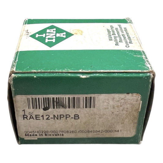 1x INA RAE12-NPP-B Spannlager 12x40x28,6 mm Kugellager
