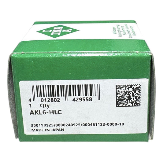 1x INA AKL6-HLC Axial-Rillenkugellager 6x14x5 mm Kugellager