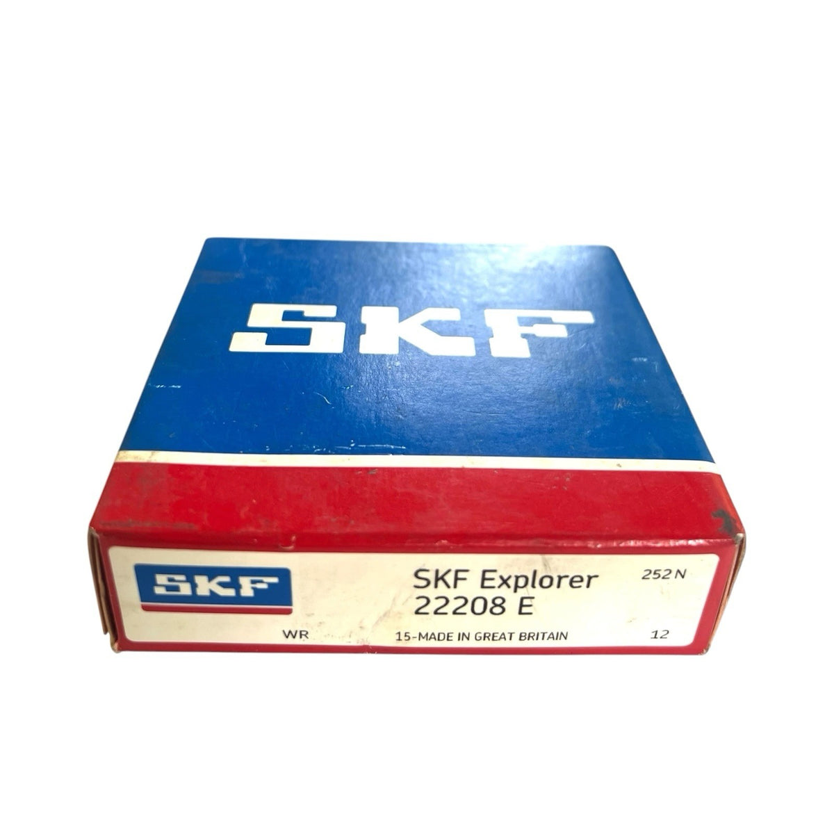 1x SKF 22208 E Pendelrollenlager 40x80x23 mm offenes Kugellager
