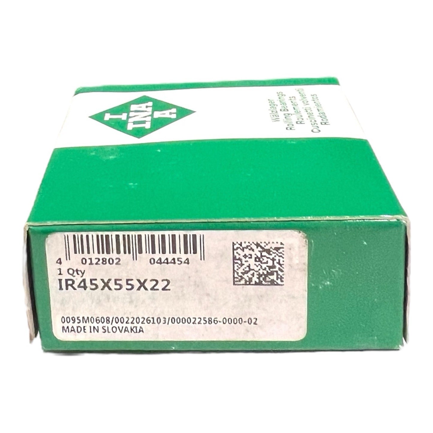 1x INA IR45X55X22 Innenringe 45x55x22 mm Kugellager