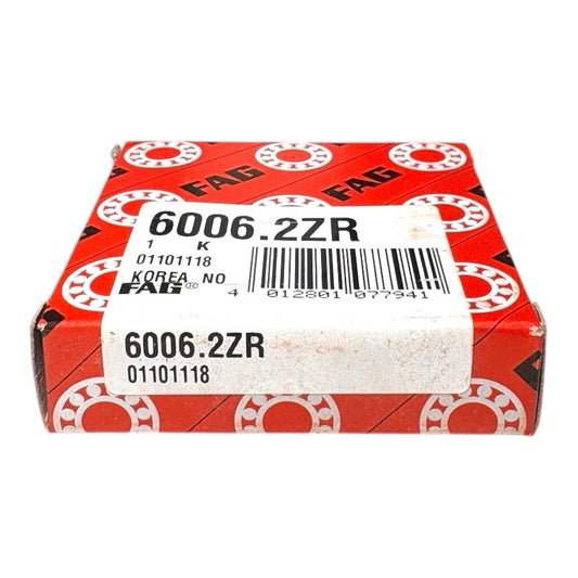 1x FAG 6006-2ZR Rillenkugellager 30x55x13 mm Kugellager 6006 2Z ZZ
