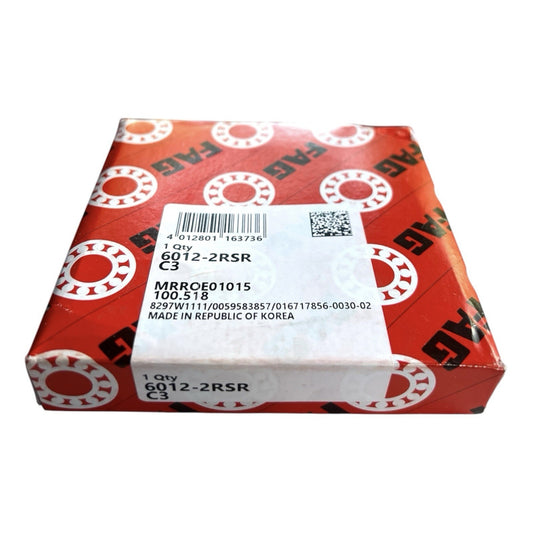 1x FAG 6012-2RSR-C3 Rillenkugellager 60x95x18 mm Kugellager