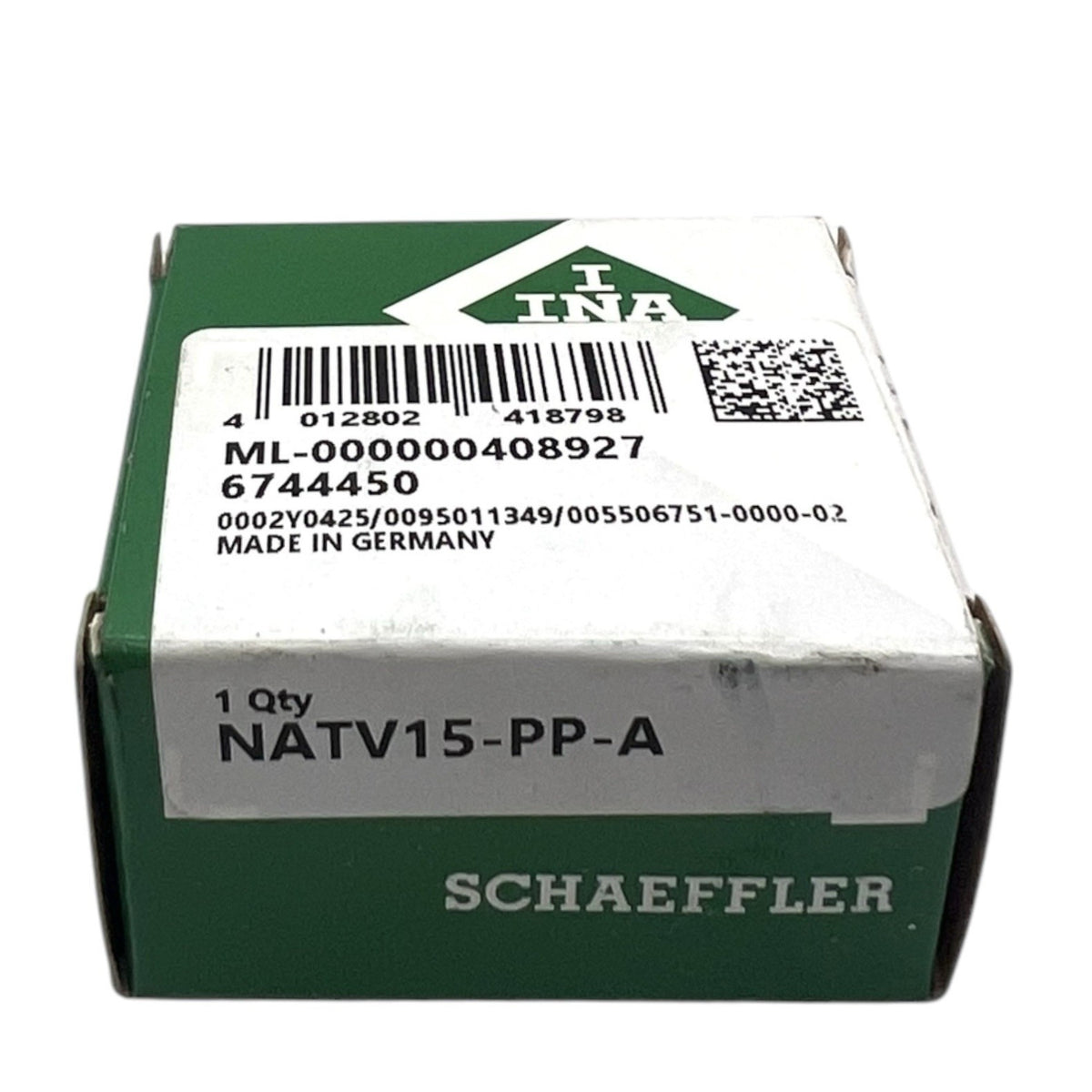 1x INA NATV15-PP-A Stützrolle 15x35x19 mm Kugellager