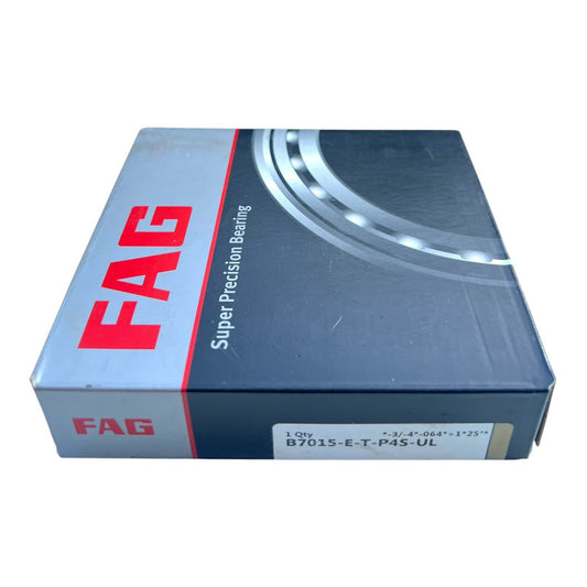 1x FAG B7015 -E-T-P4S-UL Spindellager 75x115x20 mm Kugellager