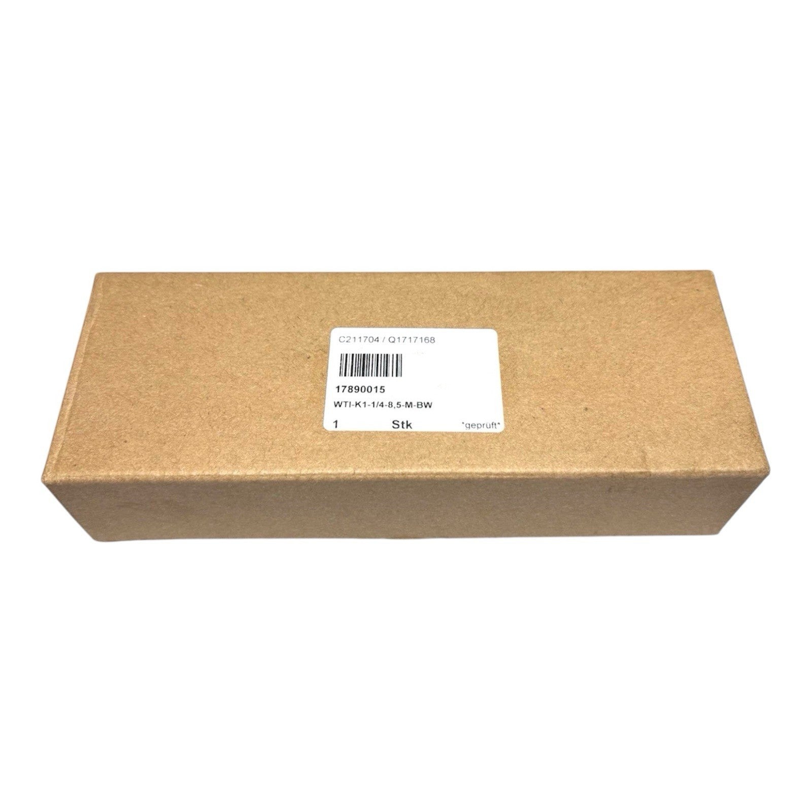 1x WTI-K1-1/4-8,5-M-BW Druckregler 17890015