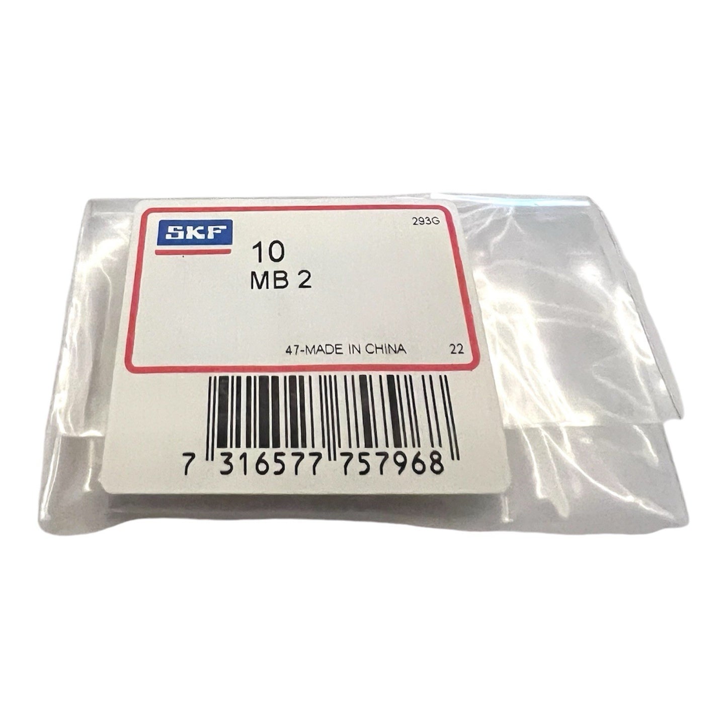 10x SKF MB2 Sicherungsblech 15x28 mm MB2 Kugellager