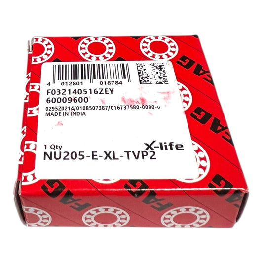 1x FAG NU205-E-XL-TVP2 Zylinderrollenlager 25x52x15 mm X-Life Kugellager