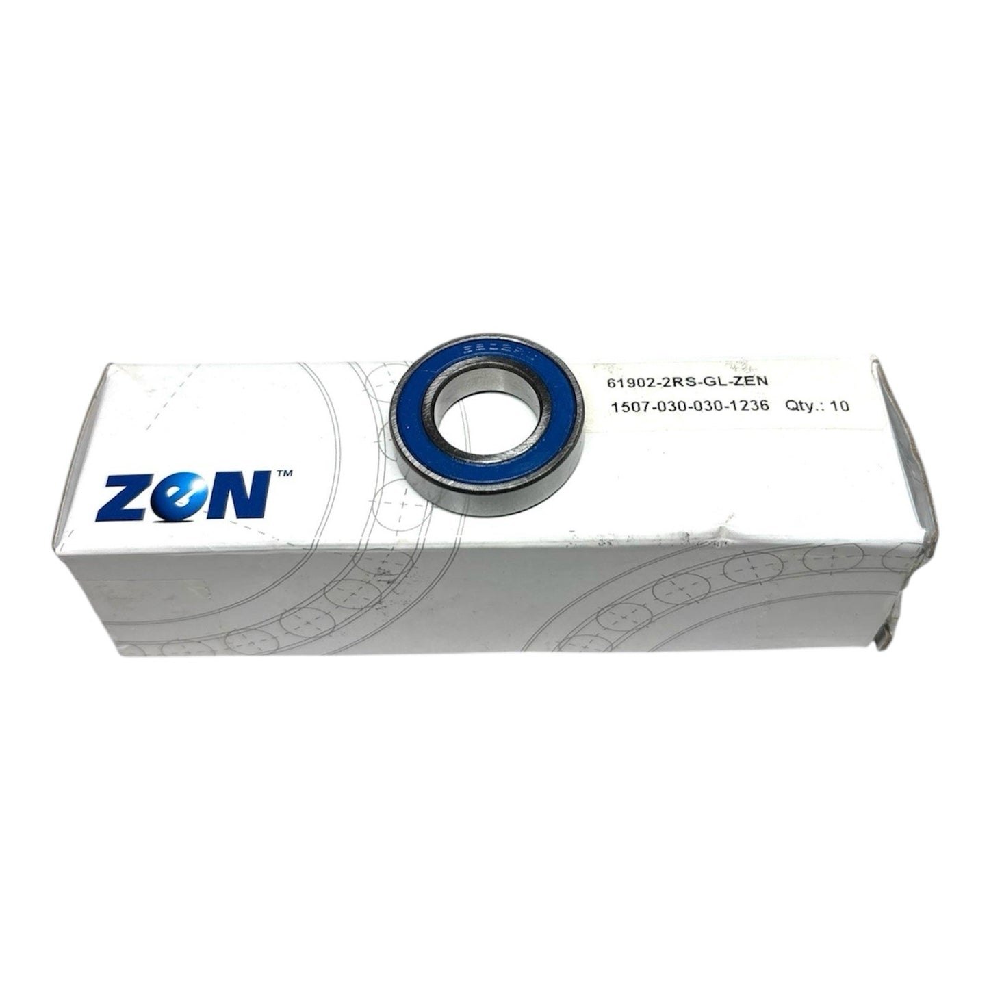 4x ZEN 61902 2RS = 6902 2RS Rillenkugellager 15x28x7 mm Kugellager