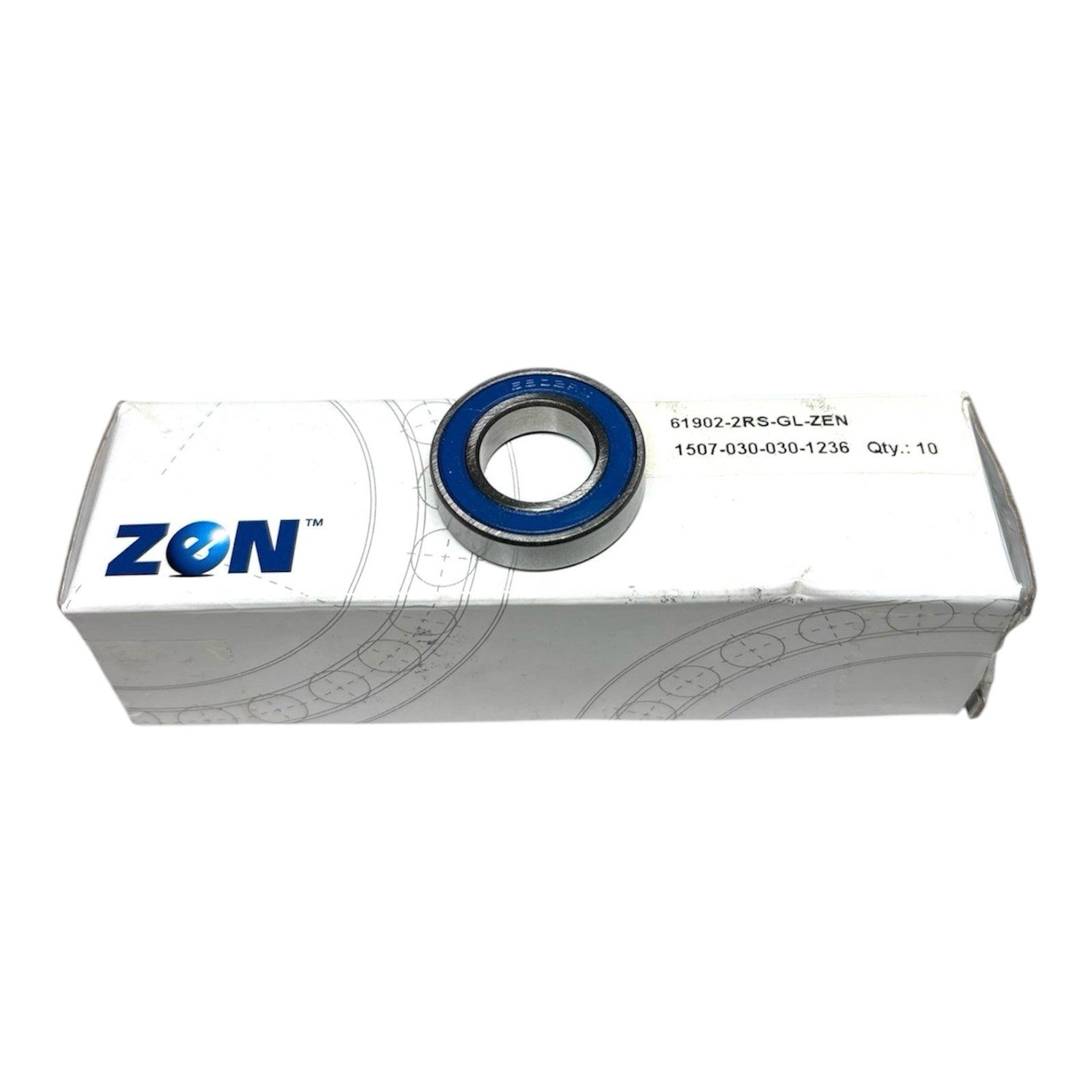 4x ZEN 61902 2RS = 6902 2RS Rillenkugellager 15x28x7 mm Kugellager