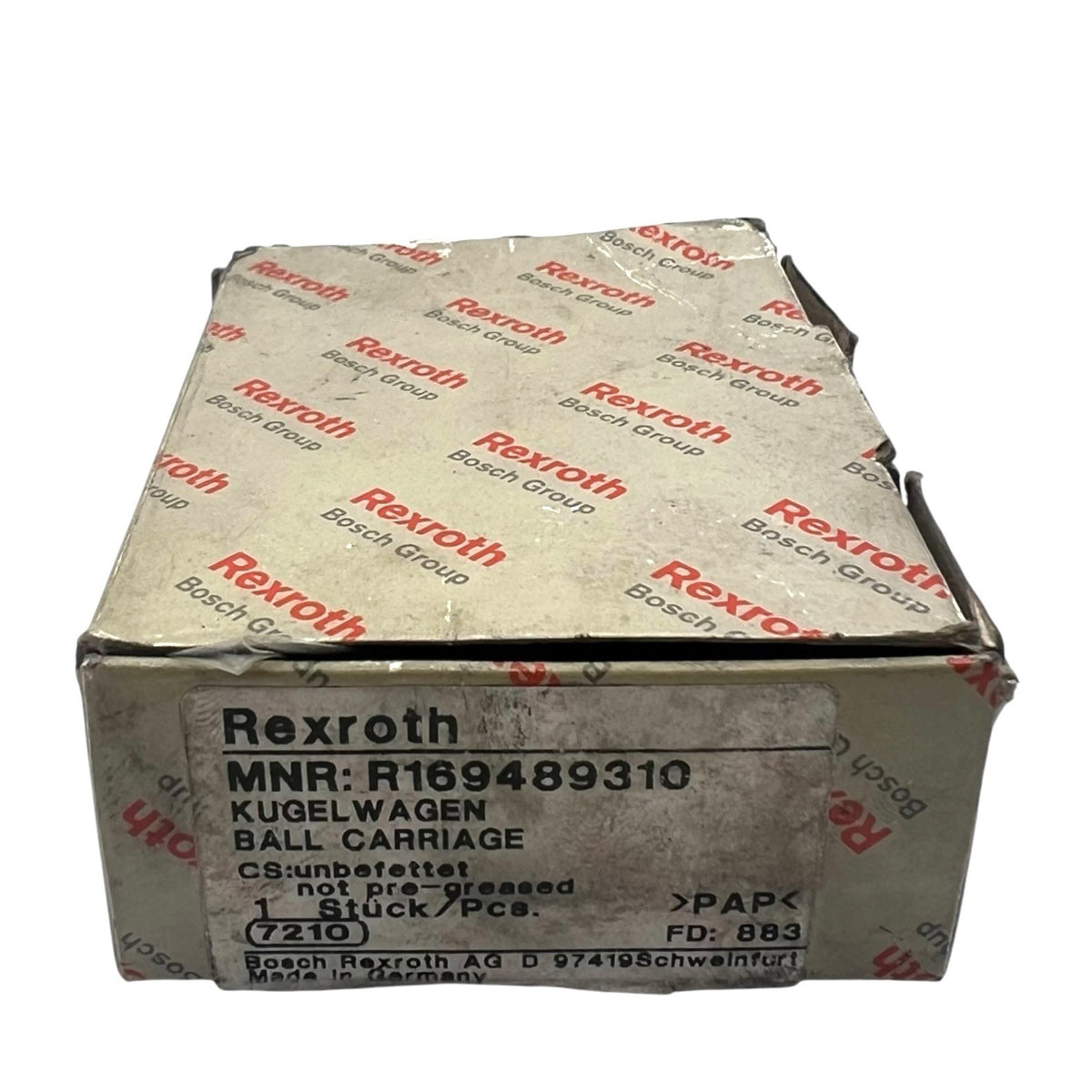 1x Rexroth R169489310 Kugelwagen KWC-020-SNN-C0-H-2