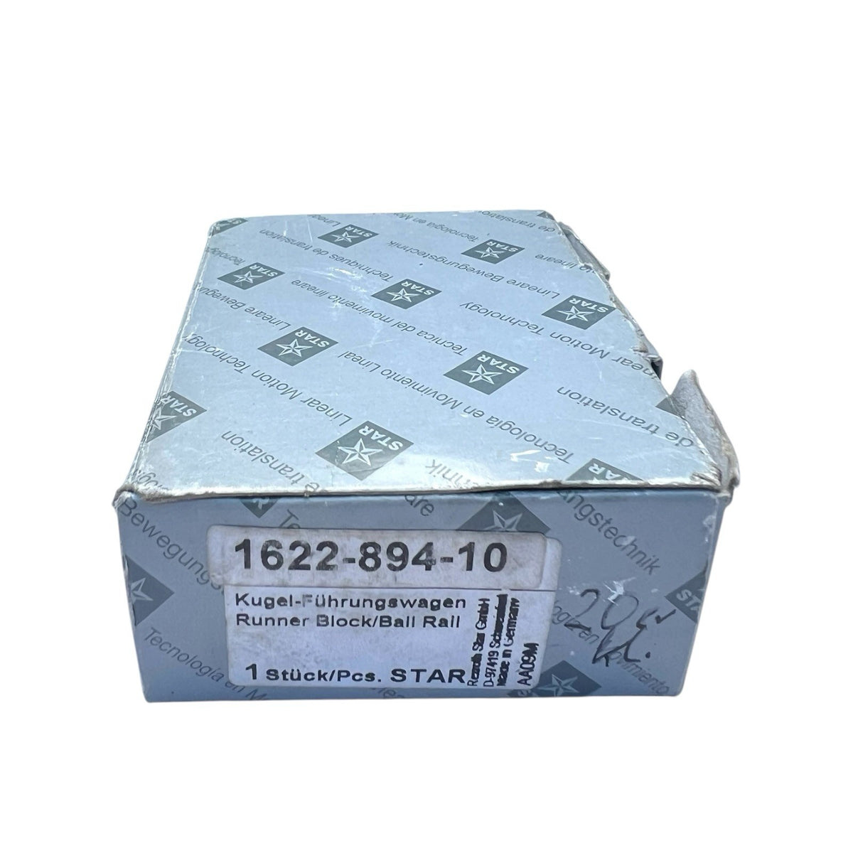 1x STAR 1622-894-10 Kugel-Führungswagen