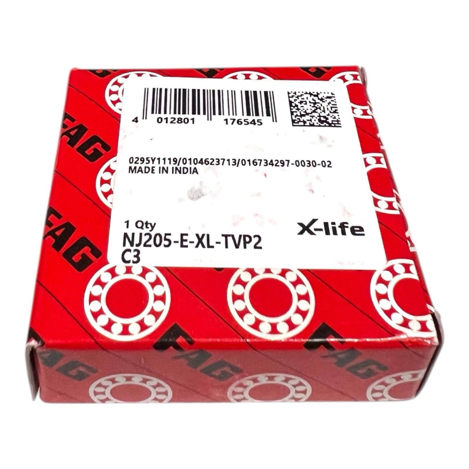 1x FAG NJ205-E-XL-TVP2-C3 Zylinderrollenlager 25x52x15 mm Kugellager