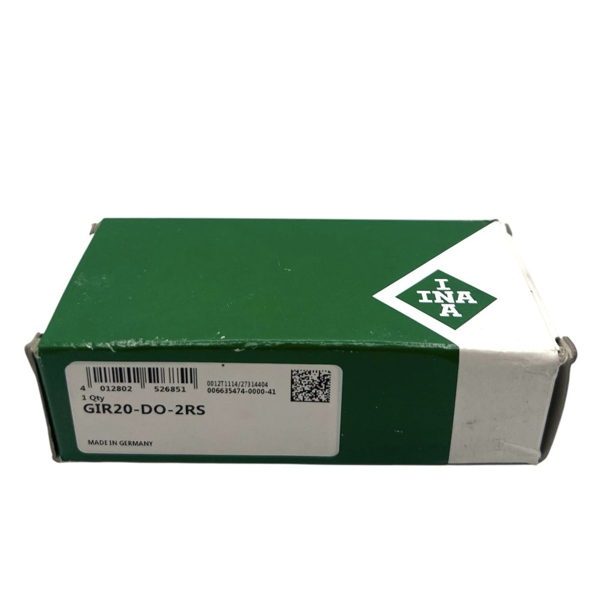 1x INA GIR20-DO-2RS Gelenkkopf 20x35x16 mm Kugellager