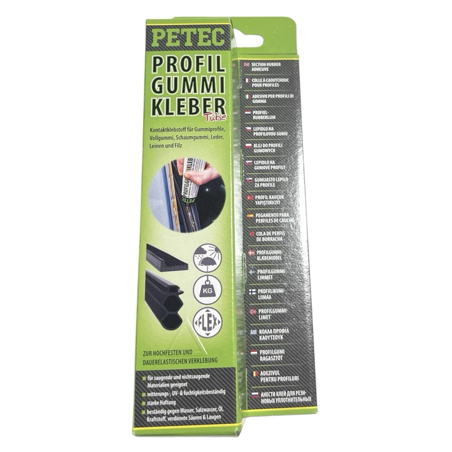 1x PETEC Profilgummikleber 70ml Türgummi Türdichtung Kleber Klebstoff 93870