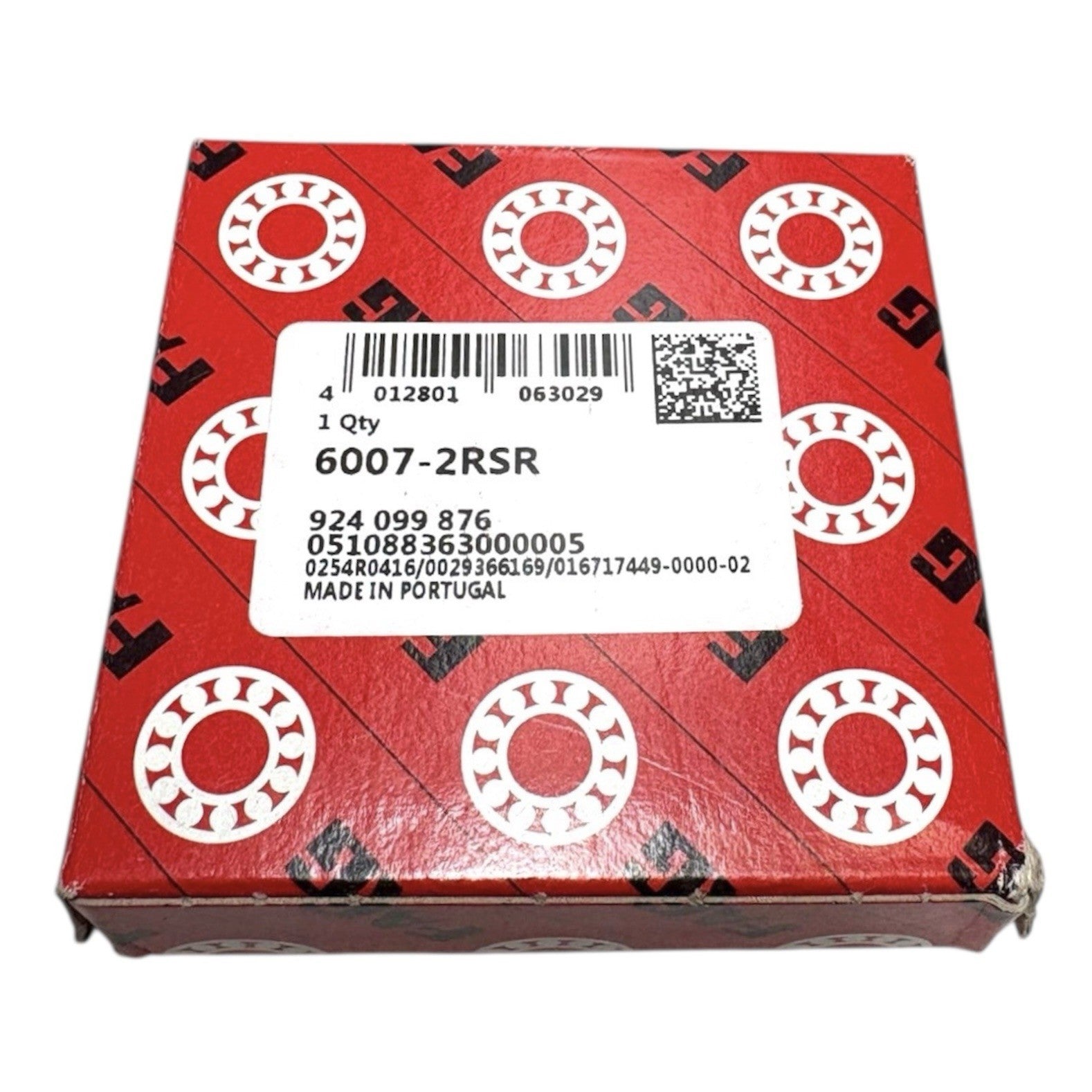 1x FAG 6007-2RSR Rillenkugellager 35x62x14 mm Kugellager