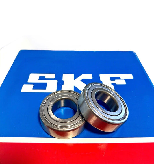 2x SKF 6001-2Z/C3 Rillenkugellager 12x28x8 mm Kugellager