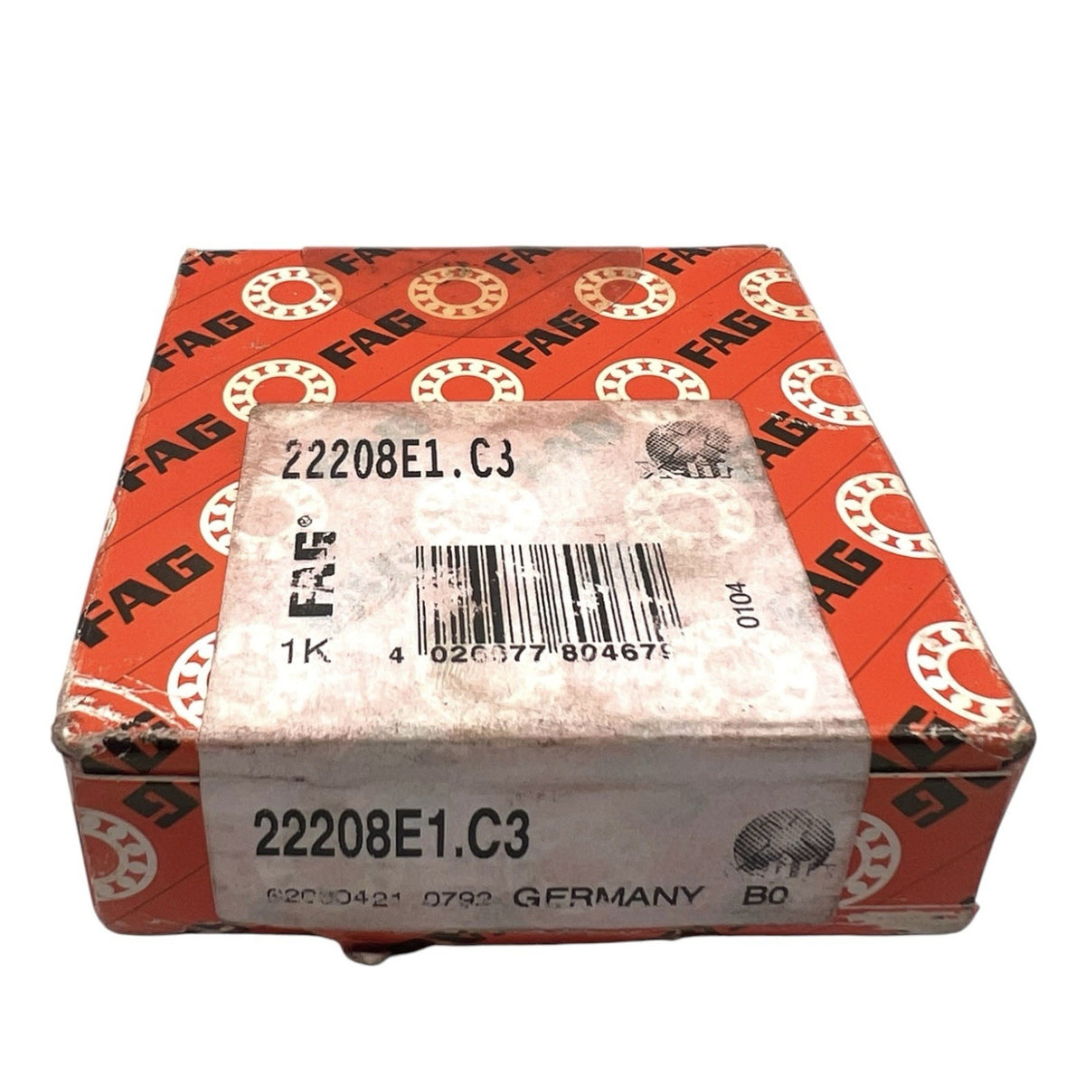 1x FAG 22208-E1-C3 Pendelrollenlager 40x80x23 mm Kugellager