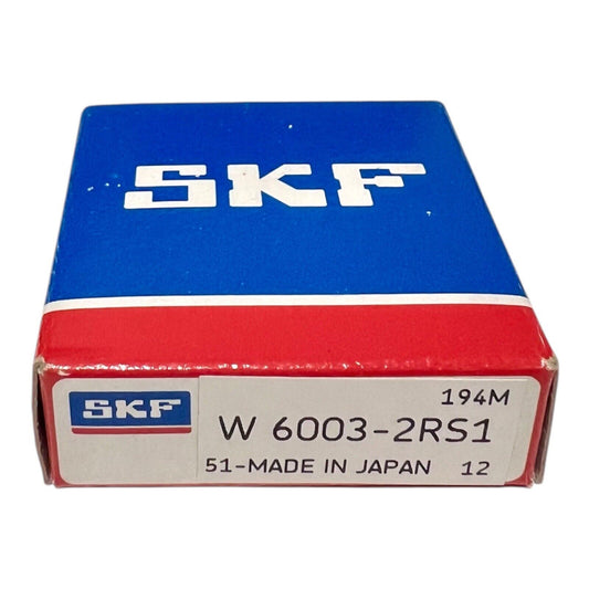 1x SKF W6003-2RS1 Rillenkugellager 17x35x10 mm Kugellager W 6003-2RS1