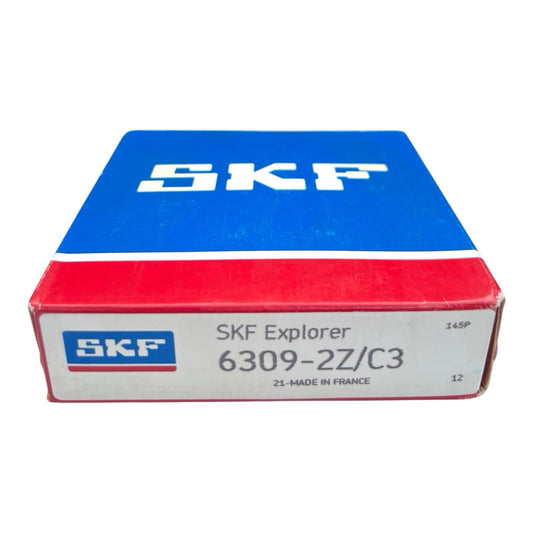 1x SKF Explorer 6309-2Z/C3 Rillenkugellager 45x100x25 mm Kugellager
