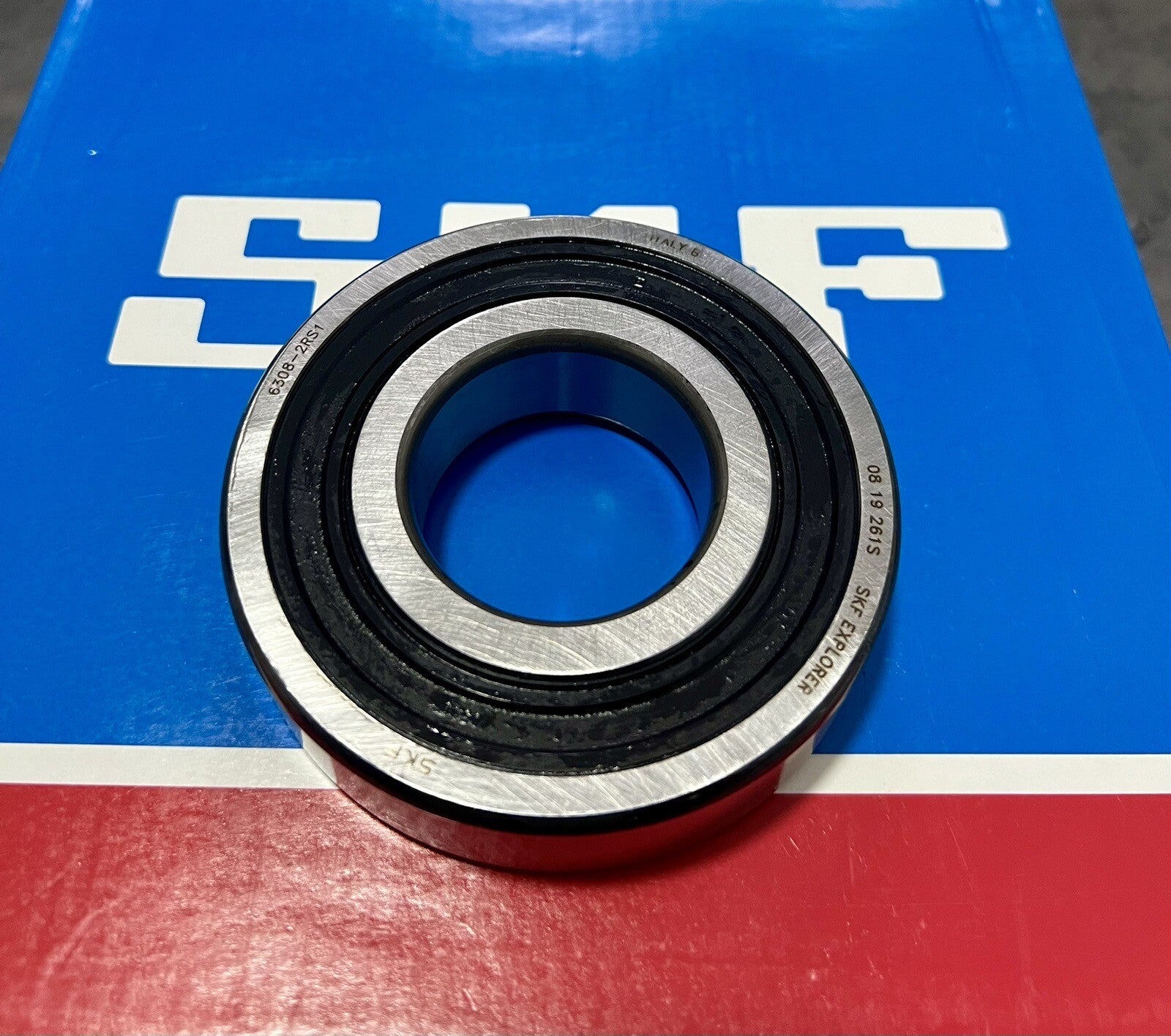 1x SKF 6308-2RS1/C3 Rillenkugellager 40x90x23 mm Kugellager