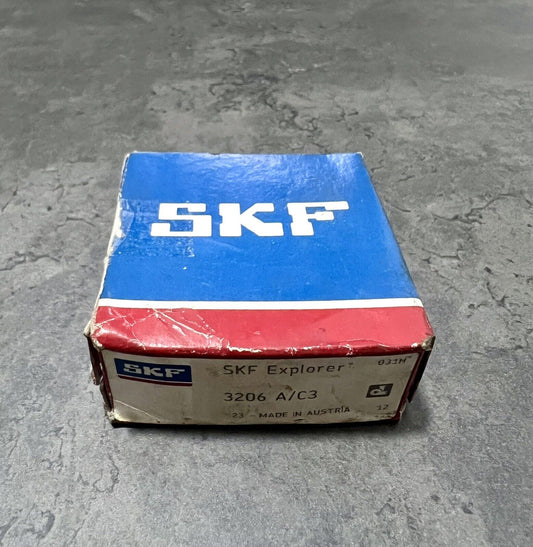 1x SKF Explorer 3206 A/C3 Schrägkugellager 30x62x23,8 mm Kugellager