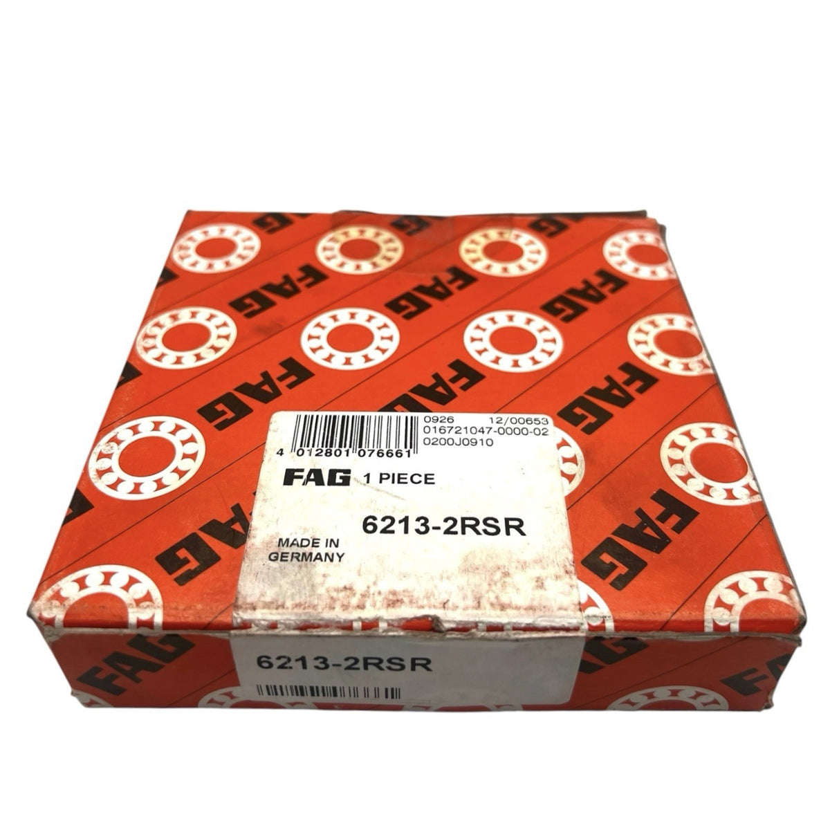 1x FAG 6213-2RSR Rillenkugellager 65x120x23 mm Kugellager