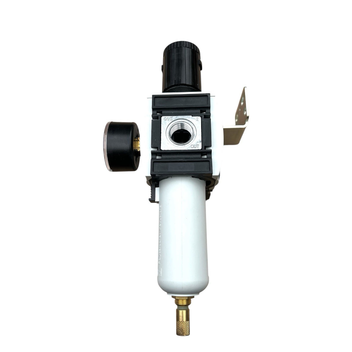 1x Aventics R412007210 Filter-Druckregelventil + R412007261 3/2-Absperrventil