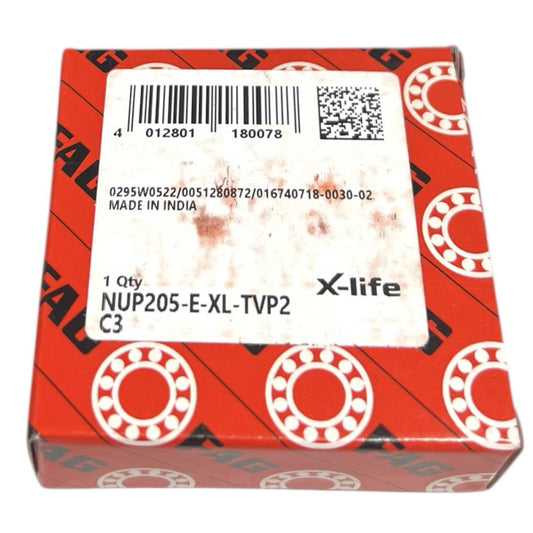 1x FAG NUP205-E-XL-TVP2-C3 Zylinderrollenlager 25x52x15 mm Kugellager