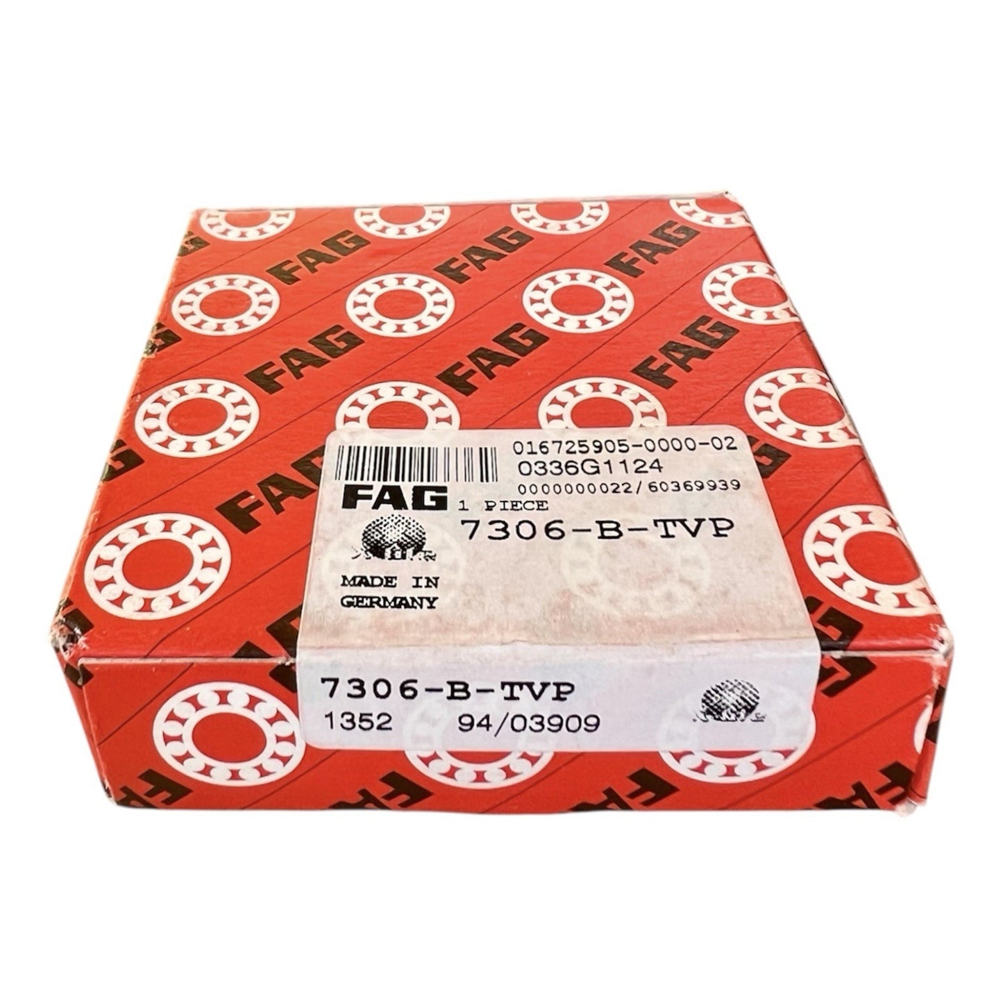 1x FAG 7306-B-TVP Schrägkugellager 30x72x19 mm Kugellager