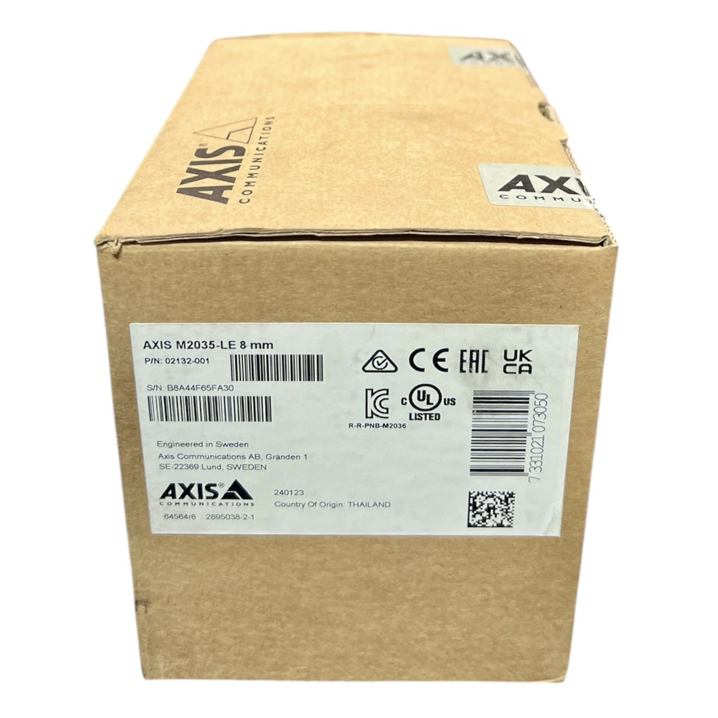 1x AXIS M2035-LE 8 mm Netzwerkkamera Bullet Mini HDTV 1080p 02132-001