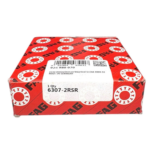 1x FAG 6307-2RSR Rillenkugellager 35x80x21 mm Kugellager