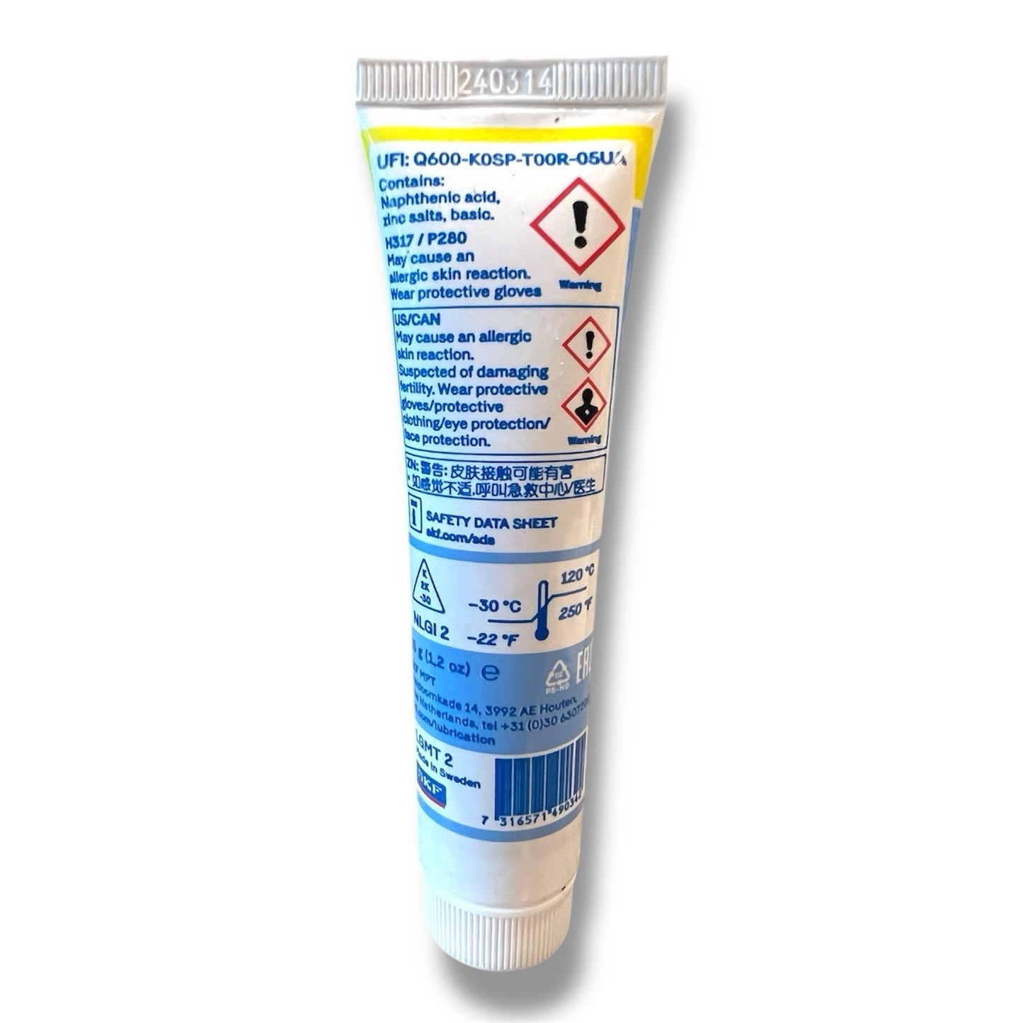 1x SKF LGMT 2/0.035 35g Industrie-Mehrzweckfett Premiumfett Kugellager SKF Fett