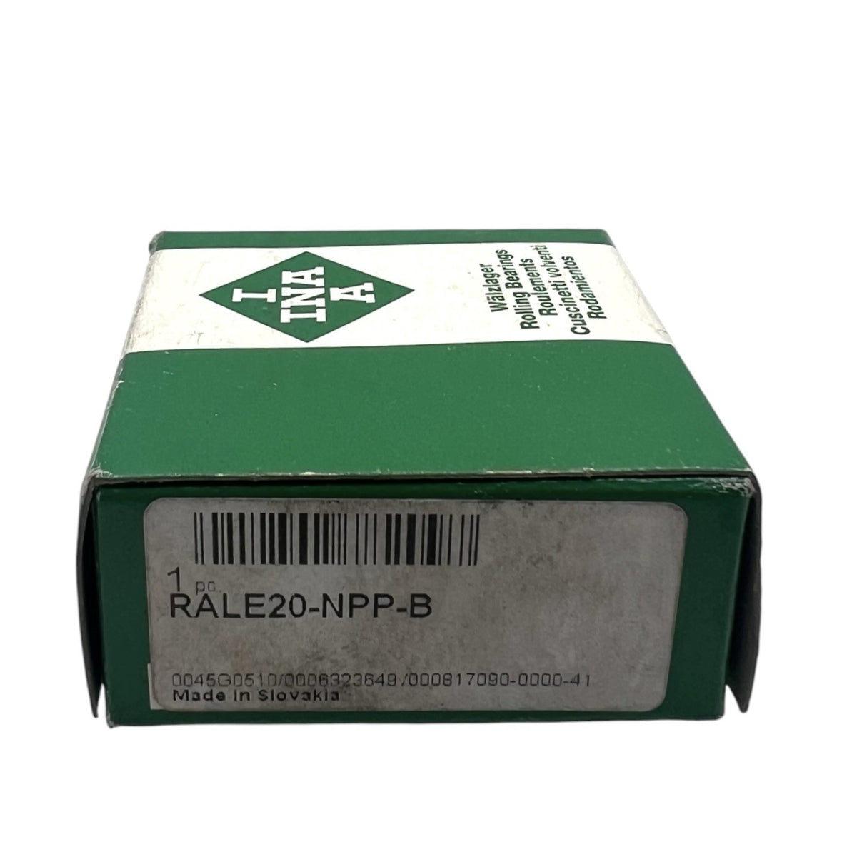 1x INA RALE20-NPP-B Spannlager 20x42x16,7 mm Kugellager