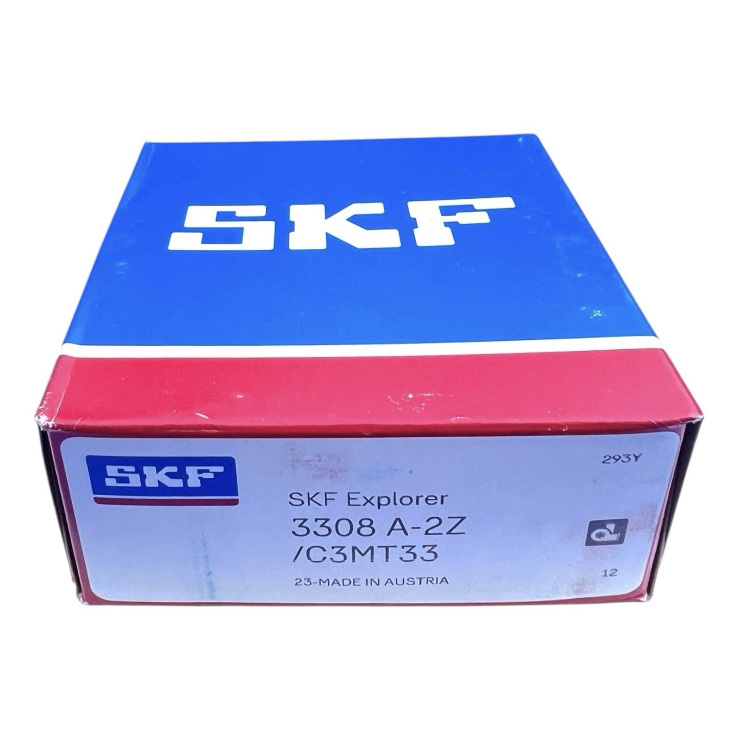 1x SKF 3308 A-2Z/C3MT33 Schrägkugellager 40x90x36,5 mm Kugellager