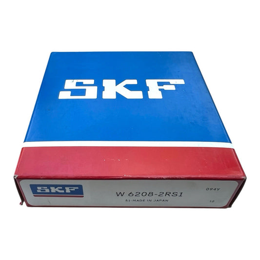 1x SKF W6208-2RS1 Rillenkugellager 40x80x18 mm nichtrostende Kugellager